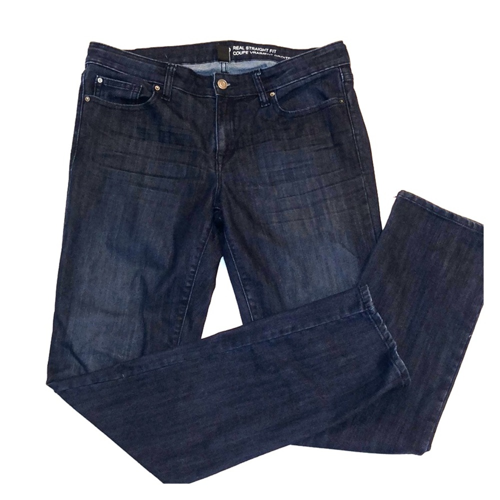 Women’s Gap Real Straight Fit Jeans Sz 10 30L